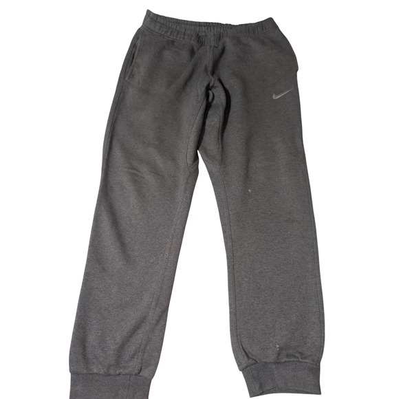 Y2K Nike Gray Sweatpants Joggers Mens Training Gym Running Casual Pants Sz L A2 - Picture 1 of 5